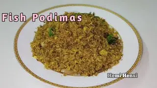 How to prepare Fish Podimas in Tamil?|மீன் பொடிமாஸ்| மீன் புட்டு|Fishspecial