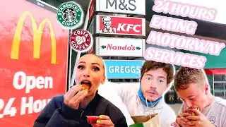 Круглосуточное питание у автомагистралей! *Мы проехали более 200 миль!*