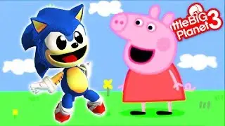 Sonic Plays a Peppa Pig Level - LittleBigPlanet 3 PS4 Gameplay | EpicLBPTime