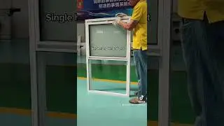 Single  hung window test#windows #singlehungwindow #custom #test #diy #popular #modern #trending#usa