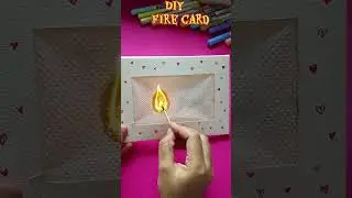 DIY suprise fire card | #diy #birthday #crafts #handmade #cute