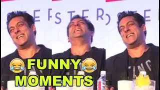 Salman Khan Funny Moments At TiE Global Summit