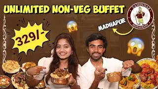 Unlimited Non-Veg Buffet ₹329 @Zamindar Restaurant Madhapur | Best Budget Feast in Hyderabad