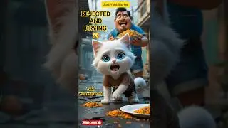 AI Cat's Heartwarming Rescue | Animated Kindness Short Film | Viral Cartoon Story #shorts