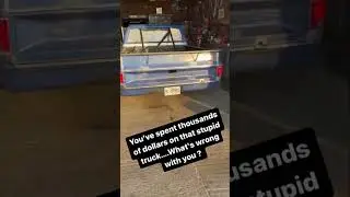 It&rsquo;s what it is 💁🏻&zwj;♂️ #turbols #automobile #turbochargedengine #squarebody #c10 #builtnotbought