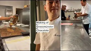 Making of Swiss Grossm&uuml;nster Chocolate by Michael Wirz, Chocolatier at Helferei