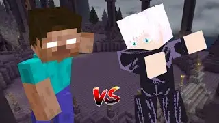 Minecraft Creepypasta | GOJO SATORU VS HEROBRINE