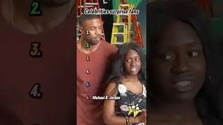 Celebrities surprise their fans!#us #celebrity #surprise