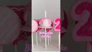 Birthday Cake Cakepops #sweetsrpoppin #cakepops #birthdaycakepops #cake #tutorial