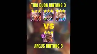 Magic Chess Trio Duda B3 Vs Argus B3🔥 #shortvideo #shorts #magicchess #mlbb #magicchessindonesia