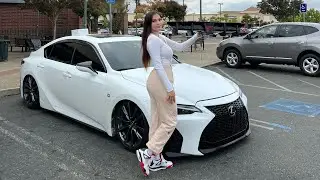 Installing @NIABodyKits Diffuser! #automobile #automotive #car #girl