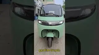 3 Wheel Petrol Motorcycle Gasoline Tricycle with Automatic transmission