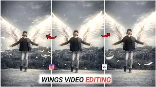 WINGS WALI VIDEO EDITING KAISE KARE || VIDEO EDITING VN | पंख निकलना सीखे || HOW TO EDIT WINGS PNG ⚡