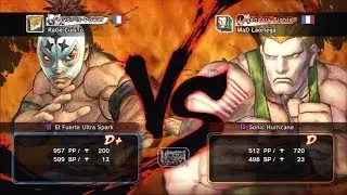 RaGe CuisTo [El fuerte] vs MaD Laortega [Guile] USF4
