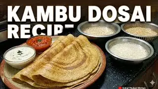 Super Soft Kambu Dosa | Healthy Millet Dosa | Kambu Dosa Recipe in