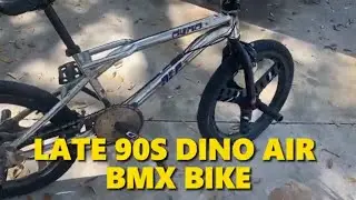 How To Change A BMX Tire Tube | Late 90's Dino Air BMX Bike