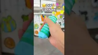 🎉DIY Confetti!? #diy #crafts #craft #cutecrafts #papercrafts #thingstodo