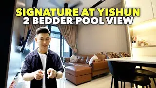 Home Tour: 2 Bedroom Pool View at Signature at Yishun Condo! | LoukProp Homes