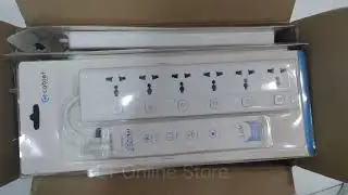Cablet 6 Sockets, 6 Switch 1.8 mtr Extension Board