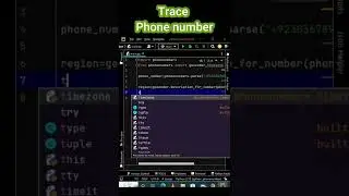 Track Phone Number Location Using Python| Python Cool Projects 