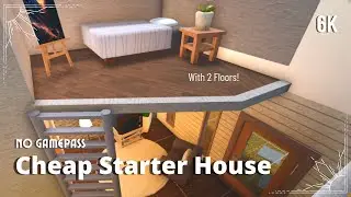 ROBLOX | BLOXBURG | 6K 2-Story Starter House | No-Gamepass