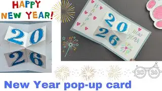New year pop-up card 2026✨💖