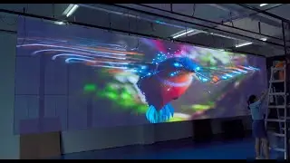 20.25m&sup2; P3.47 transparent led display were delivered to Europe
