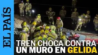 ACCIDENTE de tren de RODALIES en BARCELONA: muere el maquinista y hay al menos 14 heridos | EL PA&Iacute;S