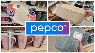 PEPCO 🛍️ NOWE RĘCZNIKI I KOSZE 💖 CUDNY KUBEK Z TALERZYKIEM 💖 PRZEGLĄD PÓŁEK 💖