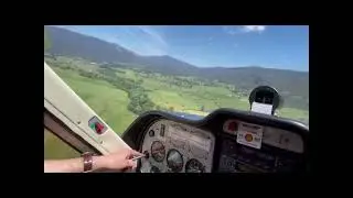 Landing at Mt Beauty in Tecnam #whyifly #landing #mtbeauty #pilot #flying