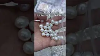 WhatsApp：+86 19858508992 Pearl wholesale #jewelry #freshwaterpearl