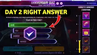 HOW TO COMPLETE ANNIVERSARY QUIZ EVENT FREE FIRE !!  ANNIVERSARY QUIZ EVENT !! FREE FIRE NEW EVENT