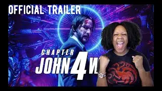 OFFICIAL TRAILER JOHN WICK CHAPTER 4 REACTION!!!🔥🔥🔥