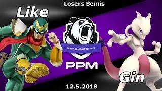Big PPM 6 - Like (Captain Falcon ) Vs. Gin (Mewtwo) - Losers Semis