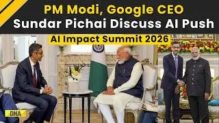 PM Modi News: PM Modi Meets Google CEO Sundar Pichai At India AI Impact Summit 2026