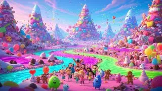 🍬Candy Land Sweet Melody Adventure for Kids &mdash; Sing, Play & Explore, and Many More Fun Songs!🎉