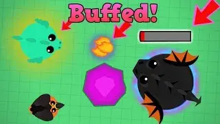 Mope.io Buffed Dragon Is Insane!! + Black Panther Twice... (Wild Mope Gameplay)