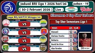 Jadwal BRI liga 1 hari ini - Persita Tangerang vs Persija - Persis Solo vs Persib Bandung ‼️🔥