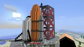 Minecraft *Huge Space Station* (NASA SPACE SHIP)