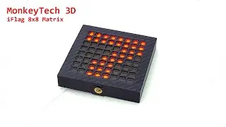 MonkeyTech 3D 8x8 iFlag grid style Matrix Tutorial (Simhub Compatible)