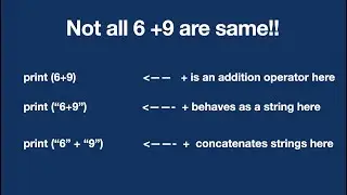 (2) Python for beginners, tutorial, concatenation, variables, dealing with strings and numbers