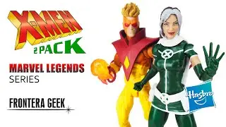 ROGUE & PYRO - Marvel Legends X-MEN 2 Pack Hasbro - Review en Español