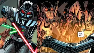 When Zombified B1 Droids took a bite off Darth Vader(Canon) - Star Wars Comics Explained