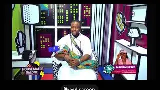 Prince kelvin first diary session housemate salone 
