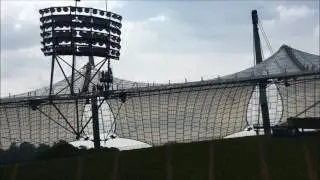 Flying Fox M&uuml;nchen Olympiastadion