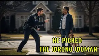 Racist Cop Confronts Black Woman Walking Her Dog —