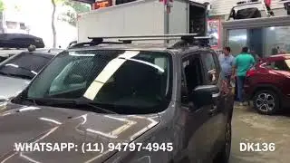 Jeep Renegade - Rack de Teto Thule - Rack Thule Wingbar Jeep Renegade - Dk136 Acess&oacute;rios