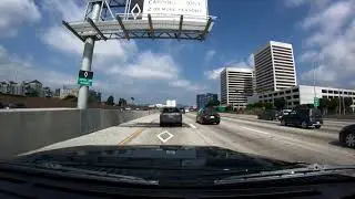 Redondo Beach to Universal Studio, Hollywood, California