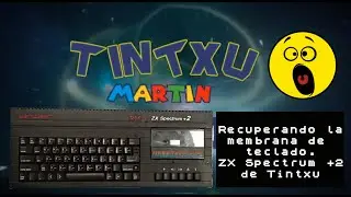 La membrana del teclado del ZX Spectrum +2A de Tintxu.