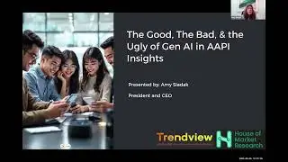 3AF - The Good, the Bad, and the Ugly in Generative AI & Synthetic Data's Impact on AAPI Consume